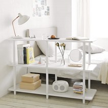 룸앤홈 조립식 거실장 3단, 화이트