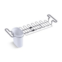 콜러 주방 싱크 디쉬랙 주방용품 0.59kg, 화이트, 1개