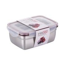 스텐락 클래식 직사각 6-2호(2000ml), 1개