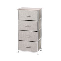 코끼리리빙 린넨 4단 수납장, 베이지