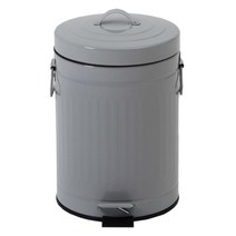 오션웰라이프 클래식 러브 빈 휴지통 20L, 그레이, 1개