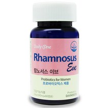 데일리원 람노서스 이브 유산균, 1개, 33.6g