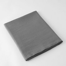 라흐두뜨 린넨 심플 홑이불, moyen grey