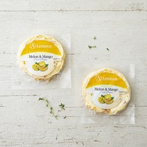 램노스 과일 메론망고 치즈, 125g, 2개