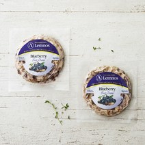 램노스 과일 블루베리 치즈, 125g, 2개