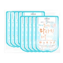 소프리스 풋&레그 마사지 더블 에센스 마스크 팩, 10매입, 1개