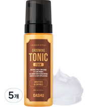 다슈 클래식 스타일 그루밍 토닉 폼 헤어왁스, 5개, 200ml
