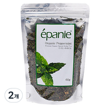 코코비아 에빠니 유기농 페퍼민트 리필, 60g, 1개입, 2개