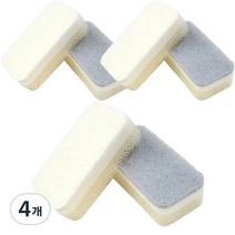 생활미소 3중 필터폼 수세미, 6개입, 4개