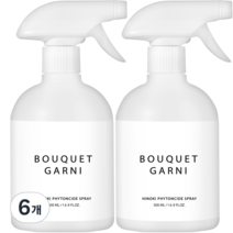부케가르니 편백 피톤치드 스프레이 탈취제, 6개, 500ml