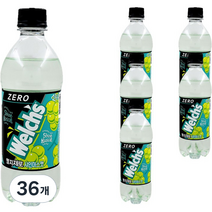 웰치 제로 샤인머스캣, 36개, 500ml