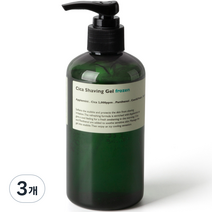 레이지소사이어티 프로즌 시카 쉐이빙젤, 3개, 250ml