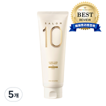 미쟝센 살롱 10 헤어트리트먼트 손상모발용, 250ml, 5개