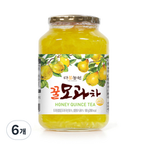 다농원 꿀모과차, 1kg, 6개, 6개