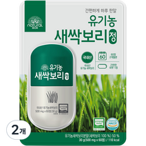 내추럴박스 유기농 새싹보리 정 30g, 2개, 60정