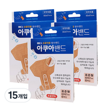 메디코리아 손끝전용 아쿠아밴드 표준형 6p, 15개입