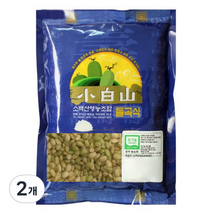 소백산영농조합 유기농 찰녹미, 1kg, 2개