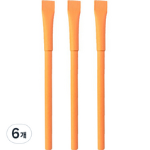 쿼르디 분리 가능한 종이 볼펜, 오렌지, 6개