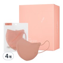 참존 톤업핏 블랙라벨 라이트 마스크 대형, 25개입, 4개, 드라이 로즈