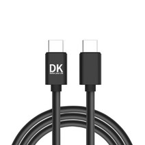 디케이 C to C USB 3.1 Gen2 100W 케이블 1m, 혼합색상, 1개