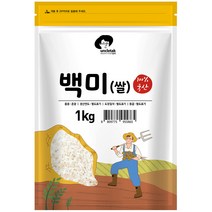 엉클탁 2023년산 백미, 1kg, 1개