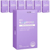 뉴트리코어 WCS 맥스 글루타치온, 9.05g, 6개