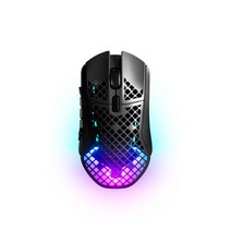 스틸시리즈 Aerox 9 Wireless 무선 게이밍 마우스, 62618, 블랙