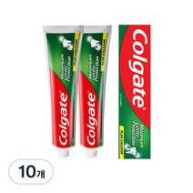 콜게이트 플루오라이드 투스페이스트 아이씨쿨민트, 175g, 10개