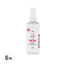 엠메이데이 엠킬플러스 손소독제, 6개, 100ml