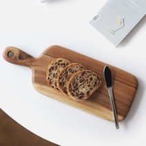 니코트 우드 핸들 서빙보드 square S, 혼합색상, 1개