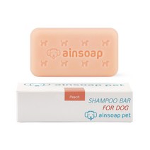 아인솝 강아지 비누 복숭아향, 90g, 1개