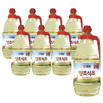 샘표 양조식초, 1.8L, 8개