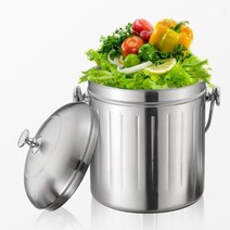 퀸센스 다용도 음식물 쓰레기통 3L, 1개 대표사진