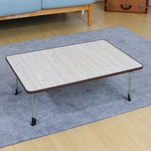 한일테이블 접이식 철제 다리 다용도 상 대 74 x 48 x 28 cm, 오크