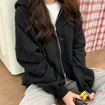 유니렛 박시 투웨이 후드 집업 JK3916K1C