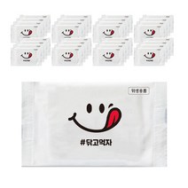 닦고먹자 업소용 물티슈, 1매, 1000팩