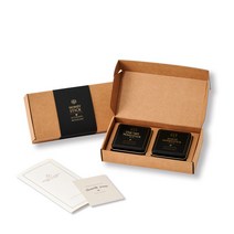 허니바이허니 허니스틱 2구 아카시아 150g + 피나무 150g + 쇼핑백 선물세트, 1개