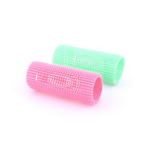 주트 헤어롤 길이 100mm 특/롱 45mm, 혼합색상, 2개입