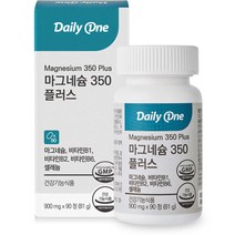데일리원 마그네슘 350 플러스, 81g, 1개