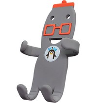 신풍산업 차량용 송풍구 핸드폰 거치대, 1개, 그레이군