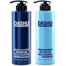 다슈 데일리 한방 두피 골드 탈모증상 완화샴푸 시트러스향 500ml + 데일리 안티헤어로스 단백질 트리트먼트 500ml, 1세트