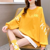 루나걸 여성용 카엘 루즈핏 맨투맨