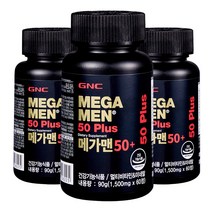 지앤씨 메가맨 50+ 멀티비타민, 60정, 3개