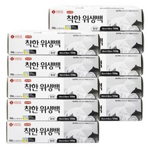 롯데이라이프 착한 위생백, 중(M), 100매, 10개