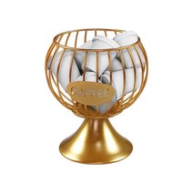 파파리브 네스프레소 돌체구스토 버츄오 고급 캡슐커피 보관함, 골드, 1개