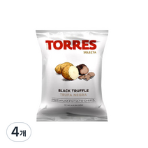 토레스 셀렉타 블랙트러플 감자칩, 40g, 4개