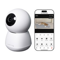 쿠잉전자 앱연동 IoT 스마트 홈카메라 실내용, 1개, HC&hellip;