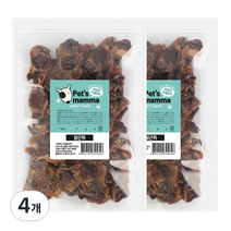 펫츠맘마 강아지 수제 간식 200g, 4개, 닭 근위