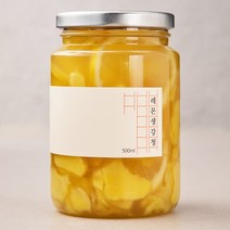 유화당 레몬생강청, 500ml, 1개
