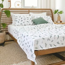 바자르 데이썸머 시어서커 홑이불, 그린